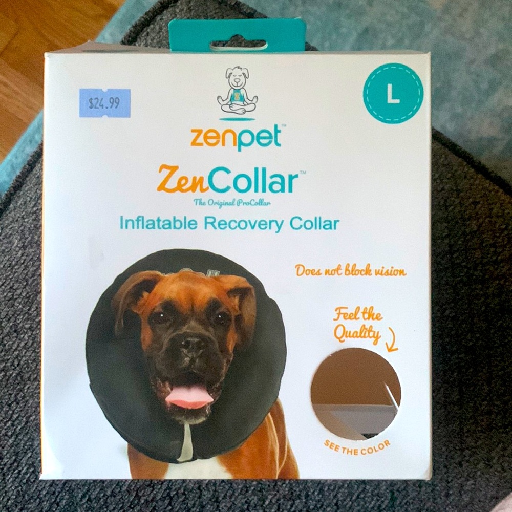 ZenPet Zen Collar Inflatable Recovery Collar